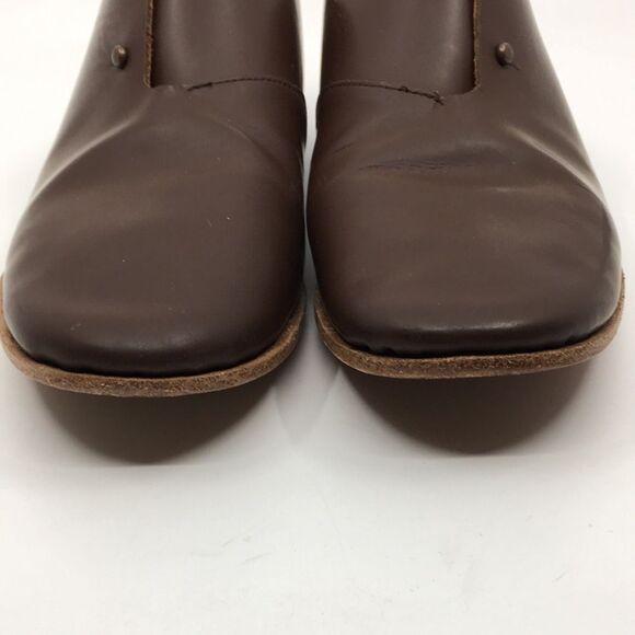 Cydwoq Flex-W Handmade in USA Brown Leather Oxfords Loafers EU size 38 1/2 - Picture 15 of 17